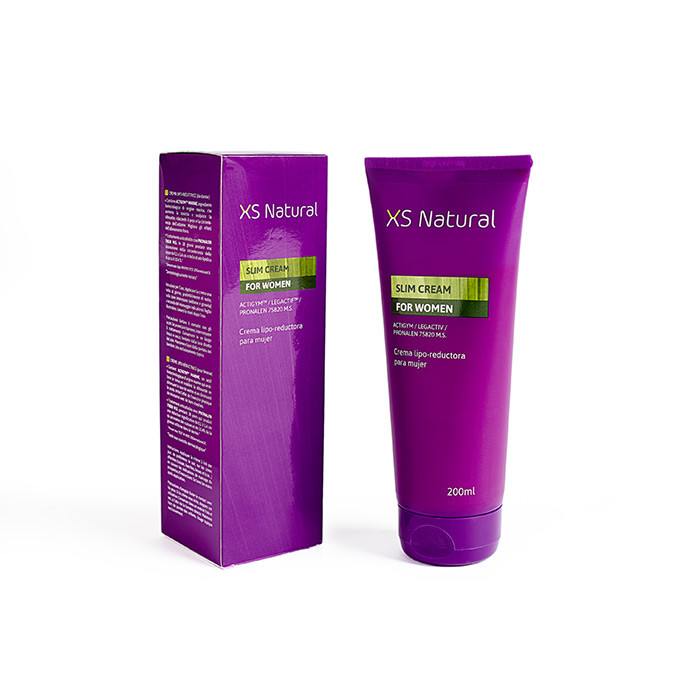 XS Natural, crema anticelulítica y reductora para mujer