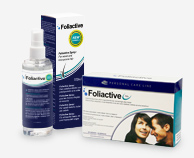 Foliactive Pills pastillas contra la caída del cabello y Foliactive Spray contribuye a detener la caída